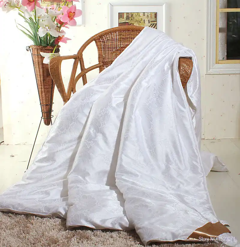 TUTUBIRD 100% mulberry silk comforter for winter/summer king queen full twin size white/red color quilt/duvet/blanket Filler - изображение