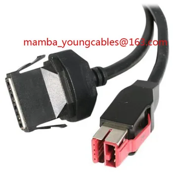 

Wholesale 50pcs 6Ft 24V Powered USB to 1x8PIN Cable New for for EPSON Printers POS Terminals