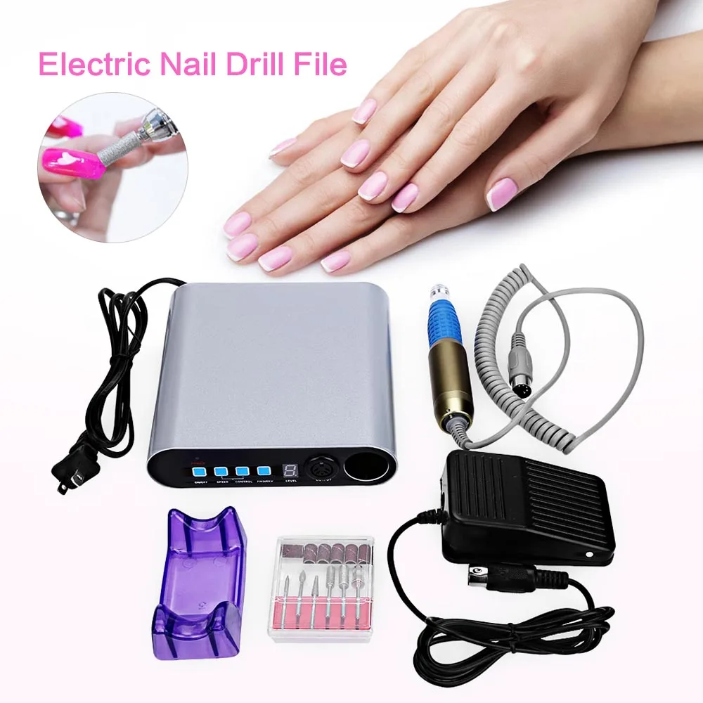 Professional Electric Nail Drill File Manicure Pedicure Polish Machine