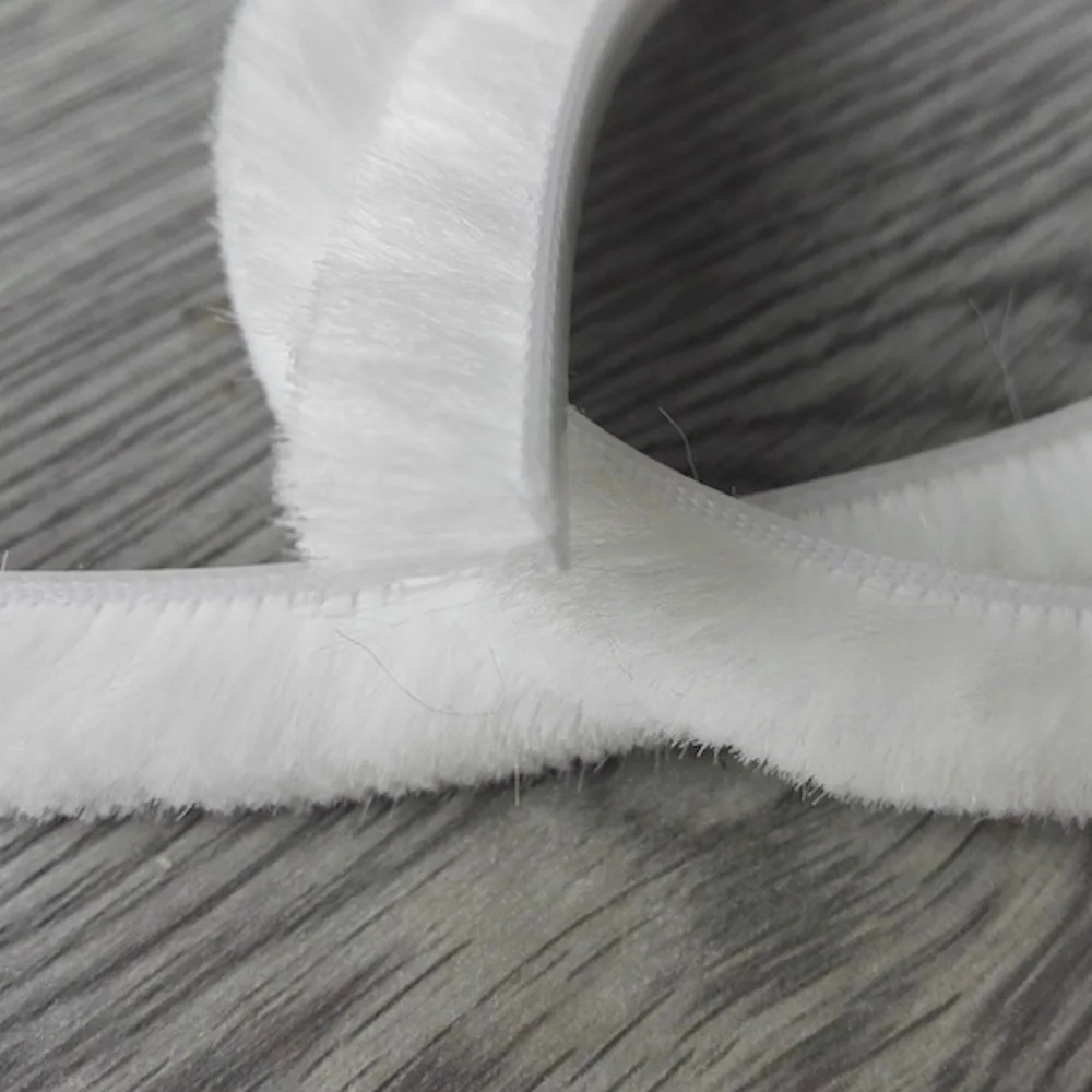 

Wool Pile Weatherstrip Gasket Felt Draught Excluder Sliding Window Door Brush Seall 5 x 7mm 10m White