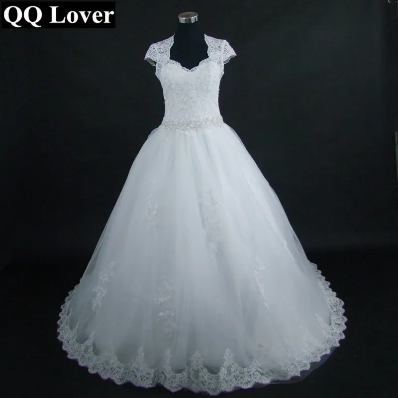 

QQ Lover Wedding Dresses Open Back Sexy Vestido De Casamento Bridal Gown Robe De Mariage