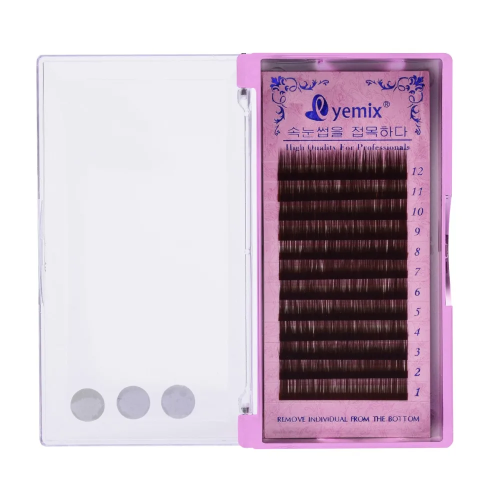 

Baby Eyelash Extension 0.10mm I Curl Natural Eyebrow Extension Black An'd Brown Color