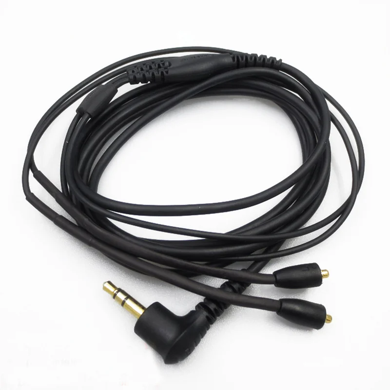 Оригинальный кабель для Shure SE215 535 846 позолоченный провод/кабель наушников