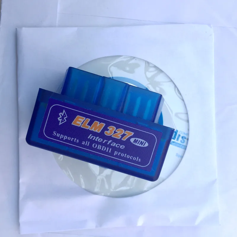 Top Quality Elm 327 Bluetooth Elm327 Obdii / Obd2 V1.5 Strumento Scanner Diagnostico Per Veicoli Lettore Di Codici Elm-327 Funziona Su Android