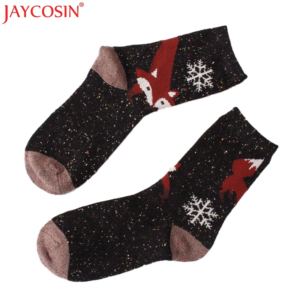 JAYCOSIN носки смешные Для женщин s с животным принтом Повседневное Рождество