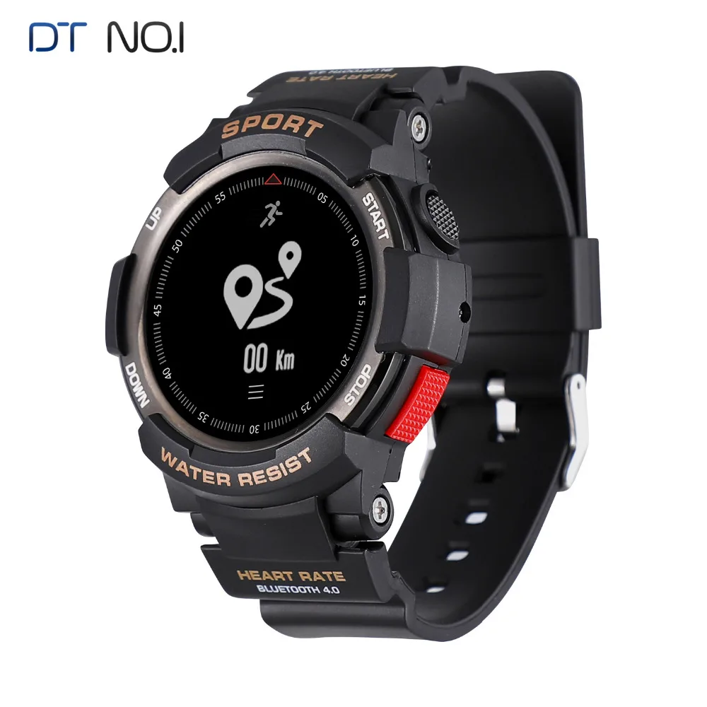 DTNO.1 F6 Smart Watch Sport Bluetooth 4 0 Sleep Monitor пульт дистанционного управления Камера часы Для