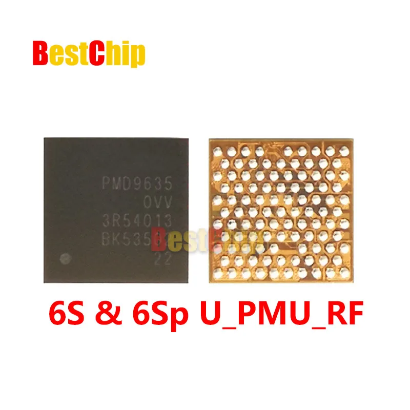 10 шт./лот U_PMU_RF PMD9635 для iPhone 6S/6splus/6s plus чип блока питания малой мощности PMU IC|ic chip|rf