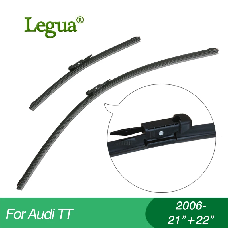

1 set Wiper blades for Audi TT(2006-),21"+22",car wiper,Boneless wiper, windscreen, Car accessory