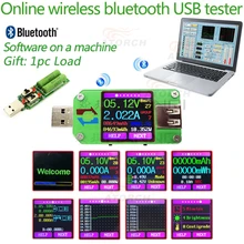 Color LCD USB tester DC Digital voltmeter voltage current meter ammeter detecto qc2.0 qc3.0 charger cable resistance indicator