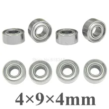 8pcs Ball Bearings 4x9x4mm For Traxxas HPI Axial Redcat RC Car Upgrade Parts Spare Replacement