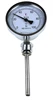 WSS-411 bimetal thermome industrial thermometer boiler tube high temperature radial temperature measurement Rod length 200mm ► Photo 2/4