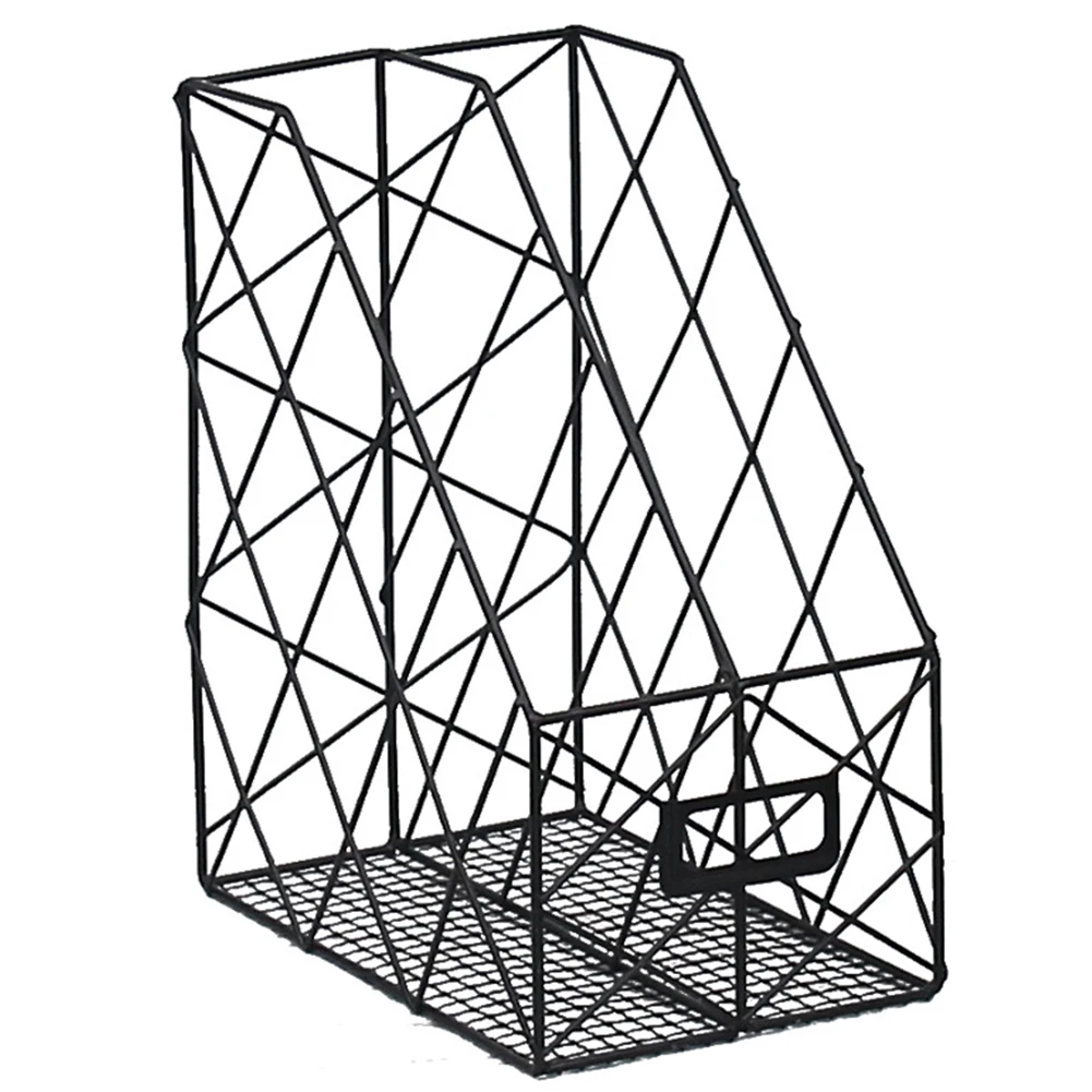 مجلة الرف حامل تجويفه إدارة موقف عملي ملف الحديد شبكة مكتب سطح المكتب الكتب المنظم تخزين الرف المنزل