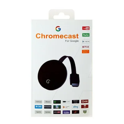 Il nuovo dispositivo con schermo Беспроводной HD HDMI intelligente di spingere Il sostegno di Google ключ Bao chromecast HDTVstick