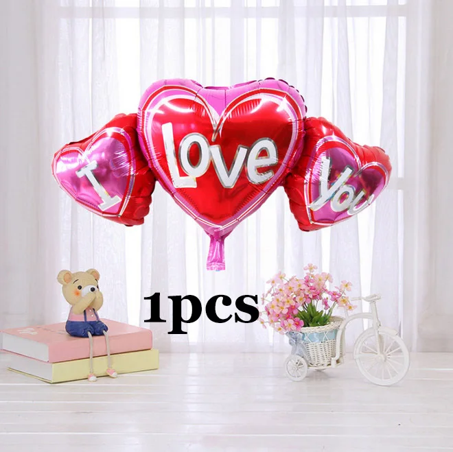 1pcs 1 love you 18 шт 10 дюймов черный, красный белый латексные шары для взрослых День рождения украшения Детские игрушки Воздушные шары для свадьбы Обручение гелиевые шары - Цвет: 1pcs 1 love you