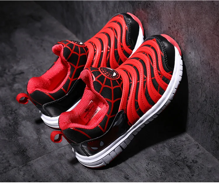 Caterpillar Boys Girls Sneakers Casual Shoes Spiderman Baby Children Hot Sport Soft Sole Breathable Kids Anti-Slippery Shoes  (34)