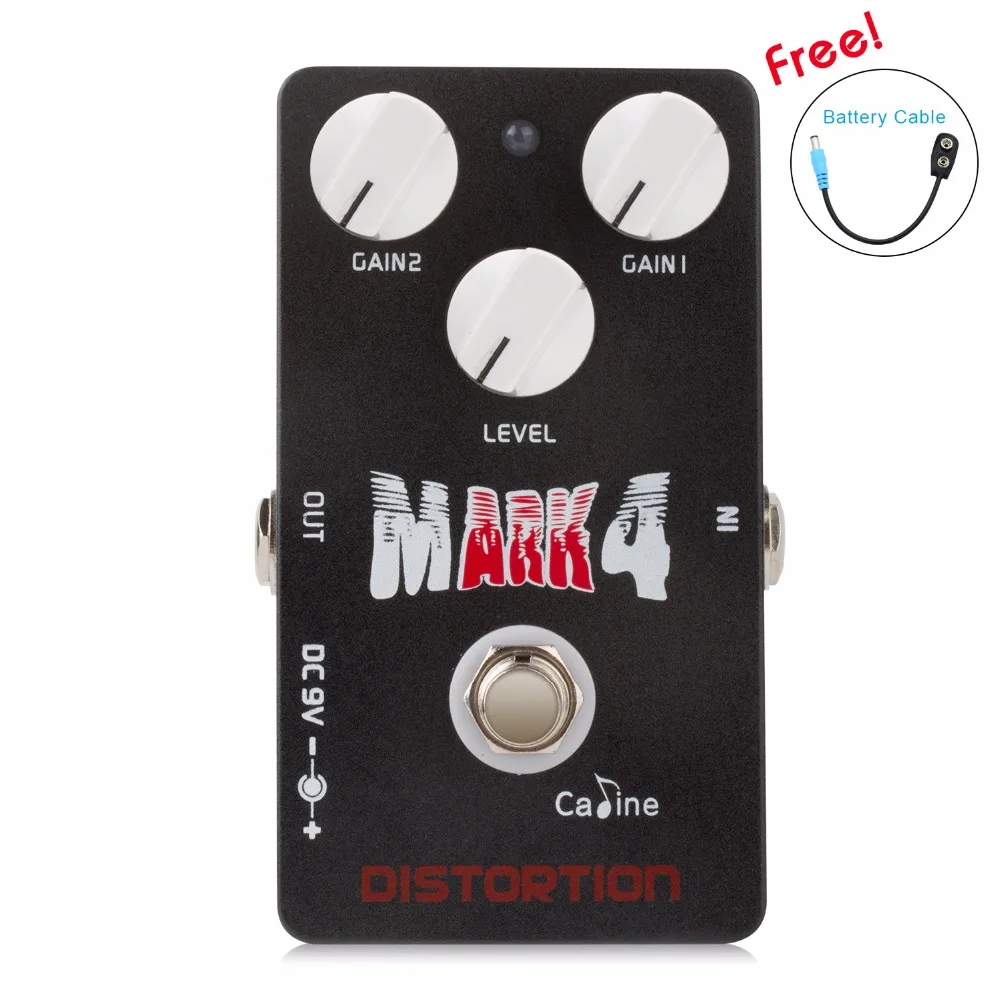 Педаль для гитары Caline педаль с эффектом искажений mr. Mark CP16 distance True Bypass подарок на