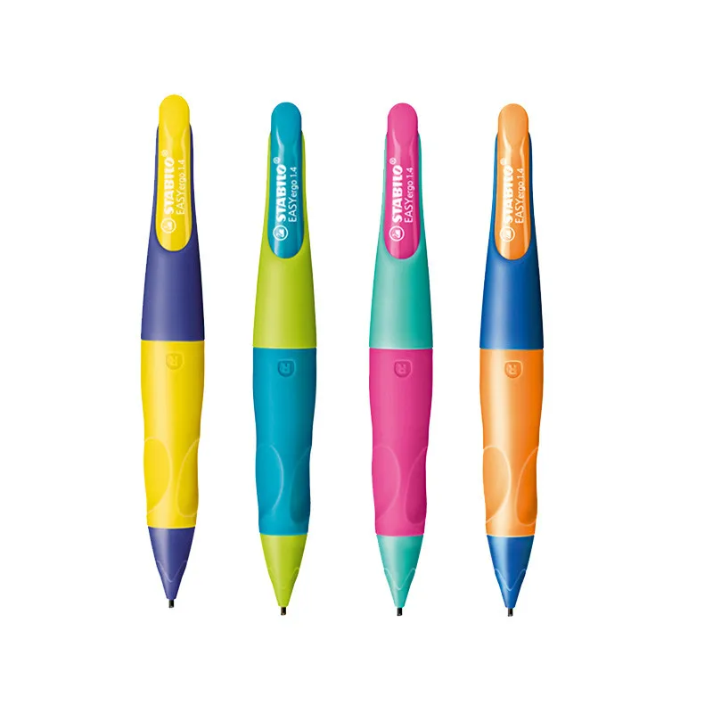 

STABILO EASYergo 7882 Mechanical Pencil Correcting Posture 1.4mm Right Left Hand Pencil Drawing Bright Color 4 Color Optional