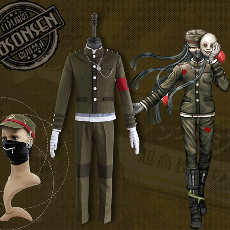 Danganronpa V3: Killing Harmony Korekiyo Shinguji костюм для косплея на Хэллоуин полный комплект