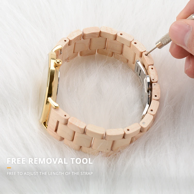 BEWELL WOODEN WATCH