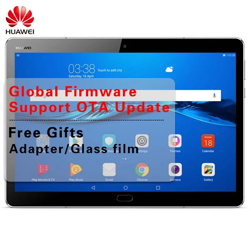 Global Firmware HUAWEI MediaPad M3 lite 10 Tablet PC LTE Phone Call Android 7.0 EMUI 5.1 GPS Octa Core Qualcomm MSM8940 GPS