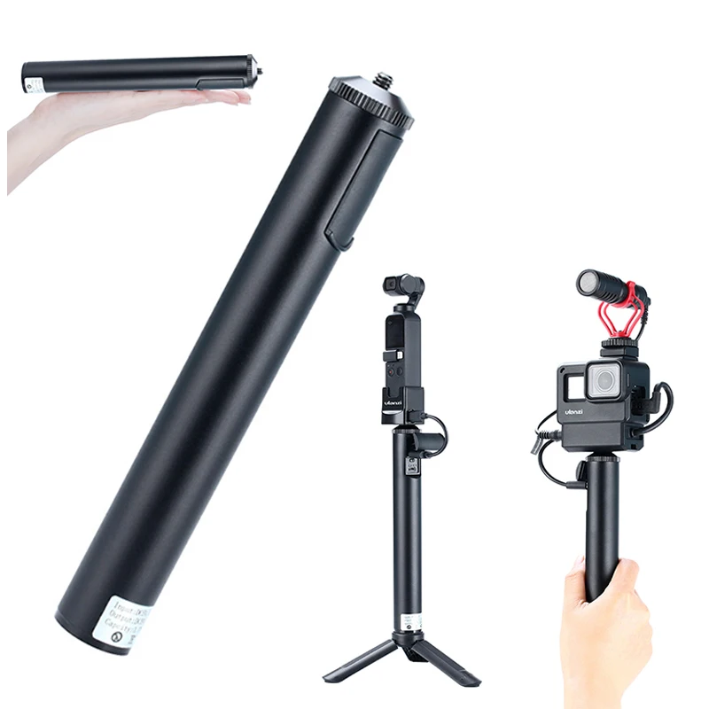 

Ulanzi BG-1 Handheld Battery 2 in1 Bank Power Pack Charge Extension Handgrip for DJI Osmo Pocket GoPro Hero DJI Osmo Action