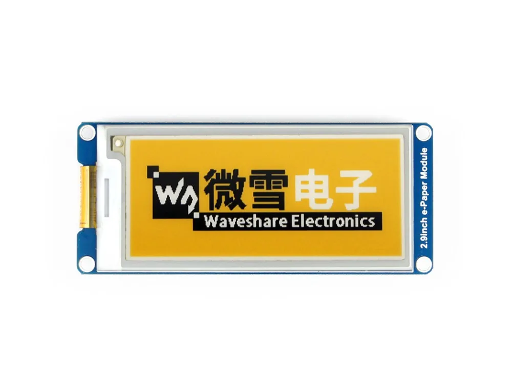 Waveshare 2.9inch E-Ink SPI Display 296x128 Modul 3-Farben Arduino Raspberry Pi