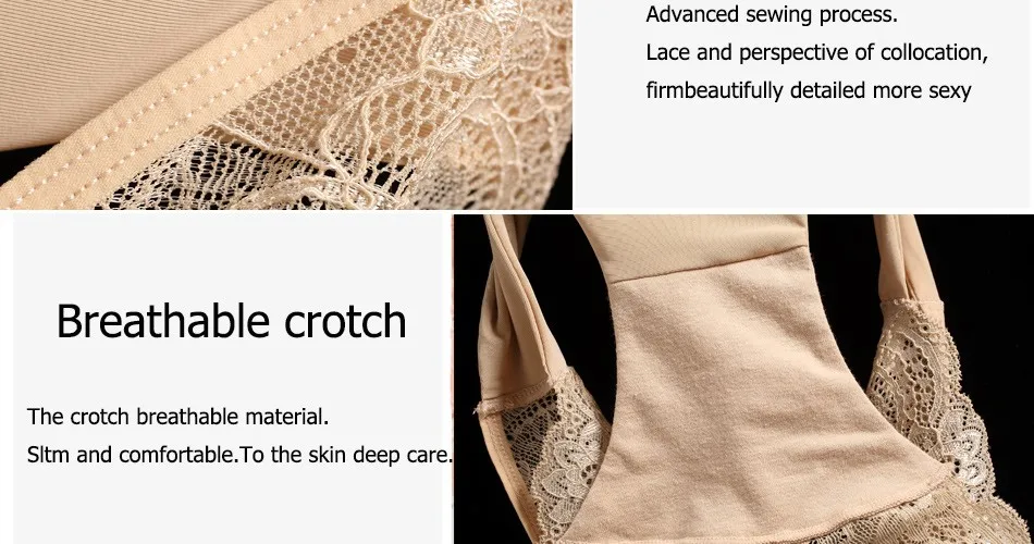 14 Colors Women's Invisible Underwear Spandex Crotch intimate women sexy lace Black floral panties seamless panty 29