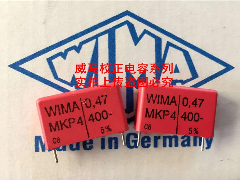 2020 hot sale 10pcs/20pcs Germany WIMA MKP4 400V 0.47UF 400V 474 470n P: 22.5mm Audio capacitor free shipping 10pcs lot l4204s 400v 20a new original