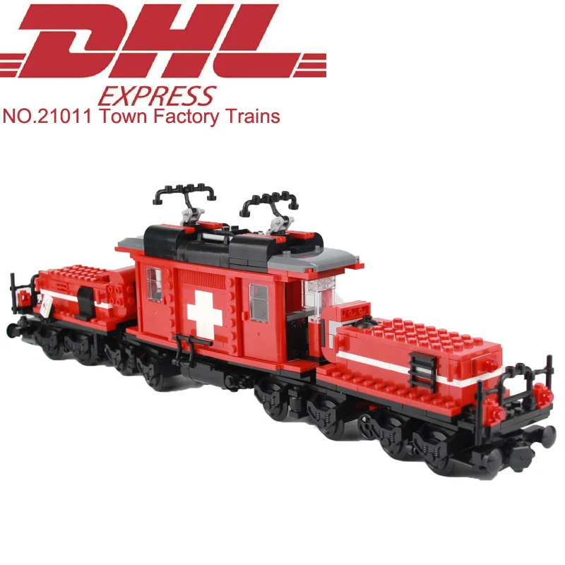 

Lepin 21011 Technic Figures 1884Pcs Town Factory Hobby Trains Model Building Kit Blocks Bricks Toy For Children Compatible 10183