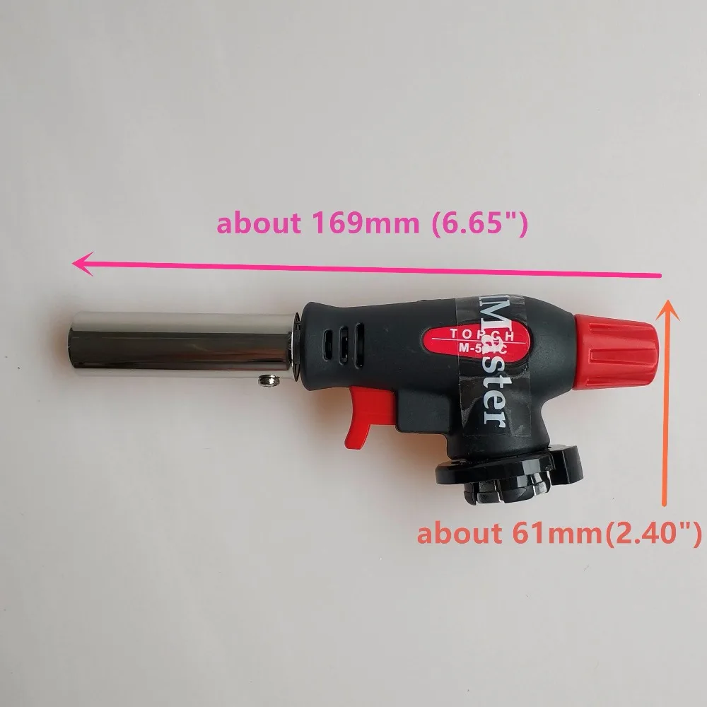 Мини Бутановая горелка паяльная газовая горелка-пистолет Горелка зажигания Зажигалка Сварка горящая железная нагревательная пушка газовая горелка для барбекю