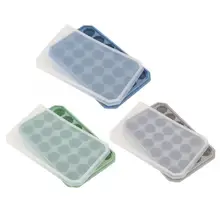 24 Сетки силиконовый лоток для льда Форма для сладостей для выпечки Форма для шоколада с крышкой DIY Форма для льда для фруктов Chocalate Freeze Mold