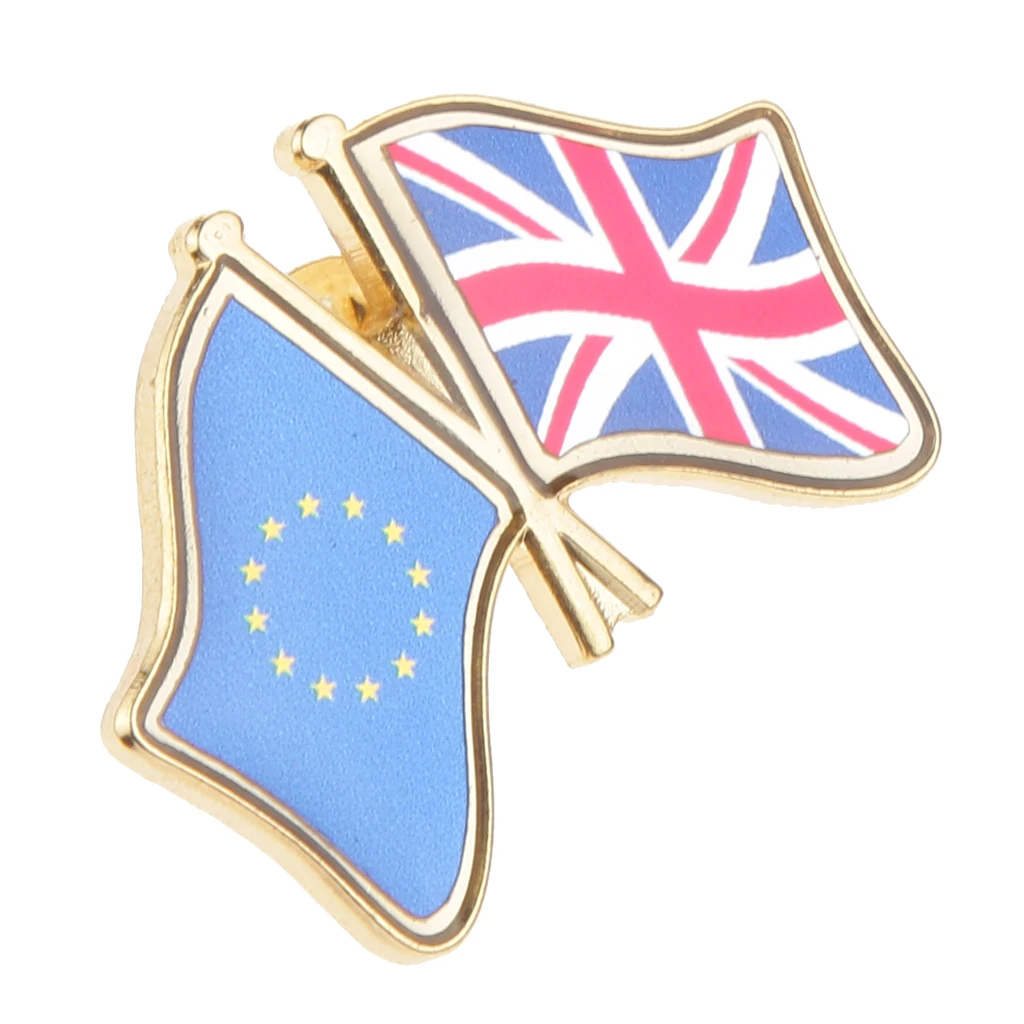 New Union Jack Metal Lapel Pin Badge Great Britain / United Kingdom Flag Badge Armband World Flag Badges Clothes Decoration Gift