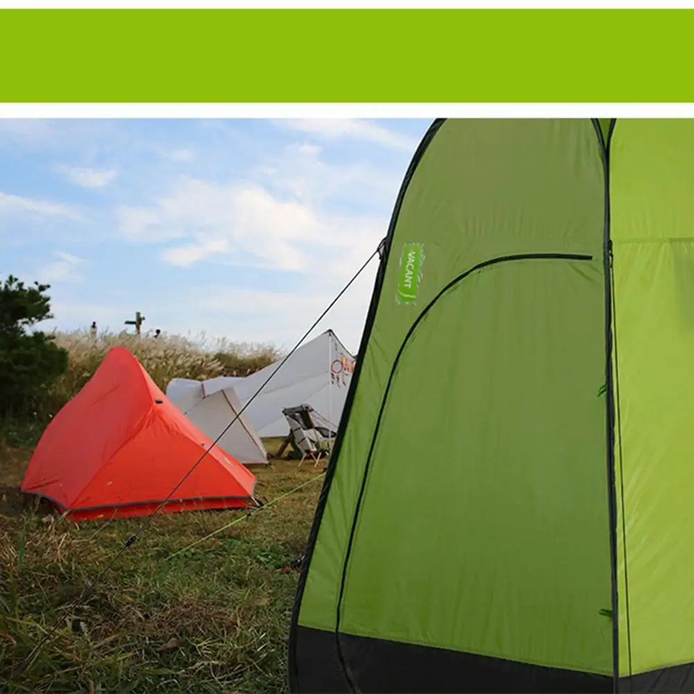 green Naturehike душ палатка пляж рыбалка Душ открытый кемпинг туалет палатка раздевалка душ палатка с сумкой для переноски - Цвет: green
