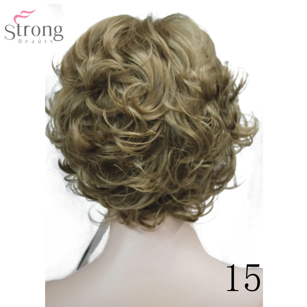 Women Short Curly Wigs E-221 15