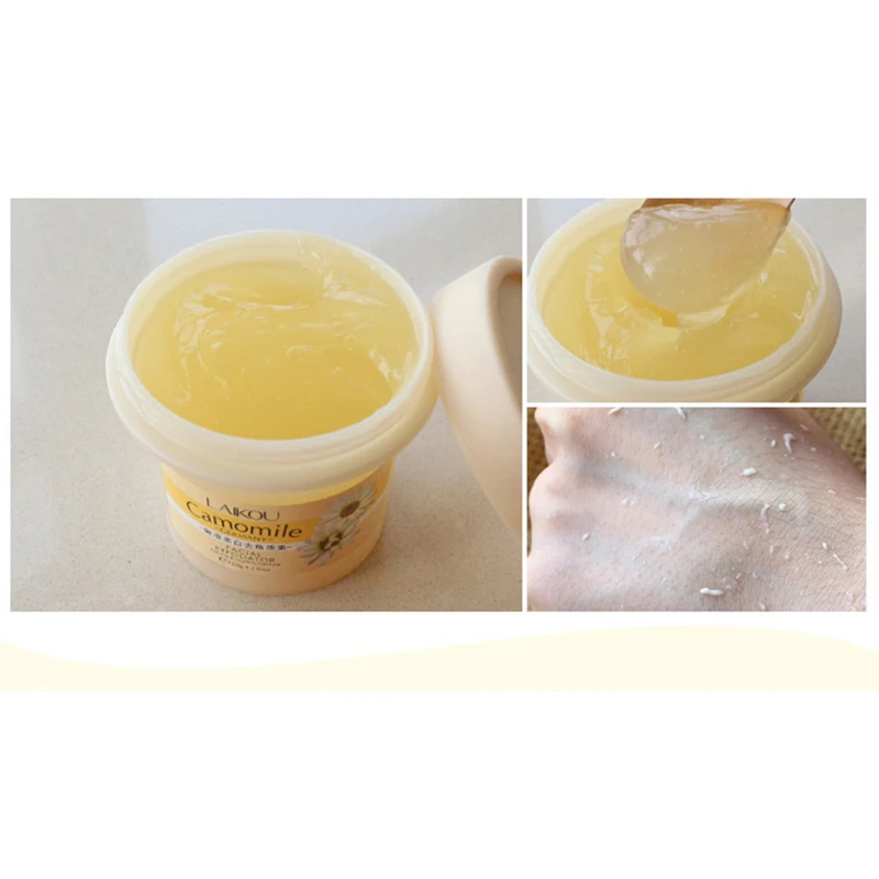 Natural Facial Scrub/Go Cutin Removal Face Exfoliating Cream Gel Cleanser Facial Exfoliator Whitening Peeling Dead Skin Remove
