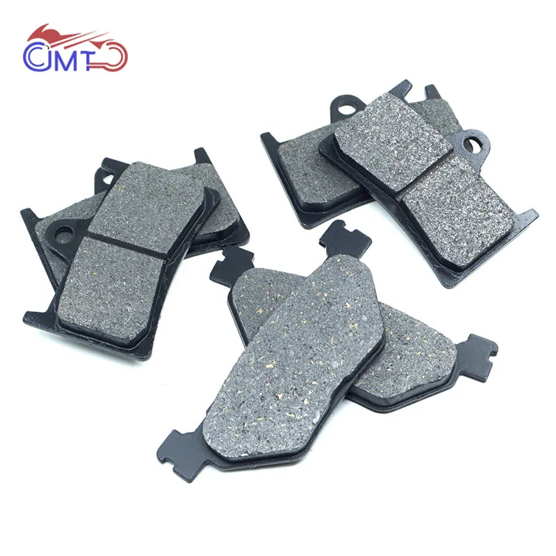 

For Yamaha FJR1300 01-05 14-18 FJR1300A 03-17 FJR1300AE 06-09 FJR1300AS 06-18 FJR1300ES 15-18 Front Rear Brake Pads Set Kit