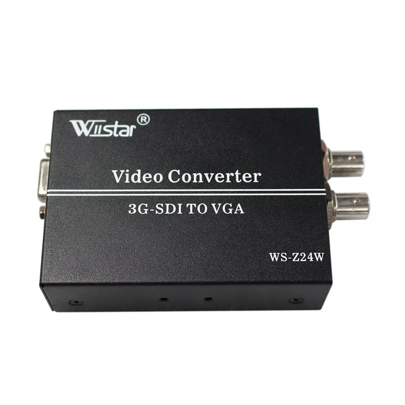 Wiistar PRO два SDI в VGA конвертер 3g SDI в VGA конвертер SCALER 1080P для CCTV PC Видео