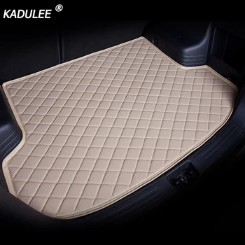 

KADULEE car trunk mats for Mitsubishi pajero grandis outlander ASX lancer galant Lancer-ex pajero sport custom trunk mats