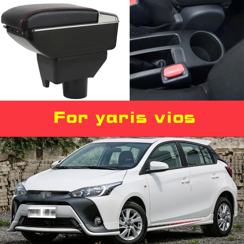 Leather Car Armrest for toyota yaris vios