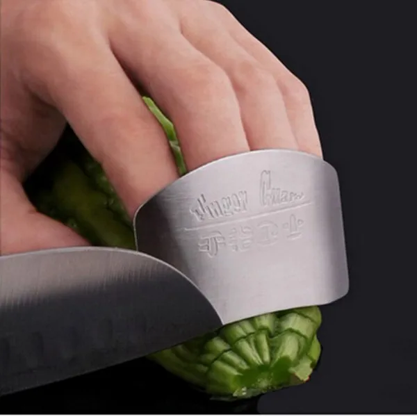 

Stainless Steel Finger Protector Multi-Functional Cutting Vegetable Hand-Cutting Blade Kitchen Cooking Tools Household Items
