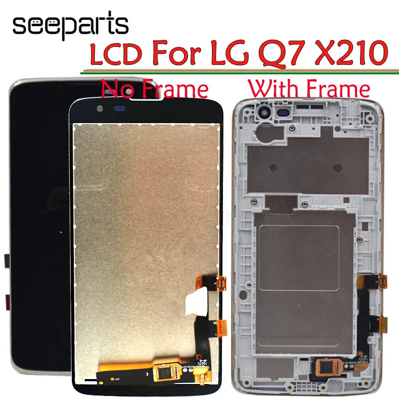 100% Tested 5.0" New For LG Q7 X210 X210DS Touch Screen