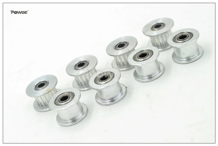 powge dentes idler pulley bore de largura mm cinto dentes passiva polia com rolamento