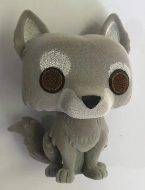 

GAME OF THRONES GHOST Wolf Grey Wind 10cm Action Figure Toys