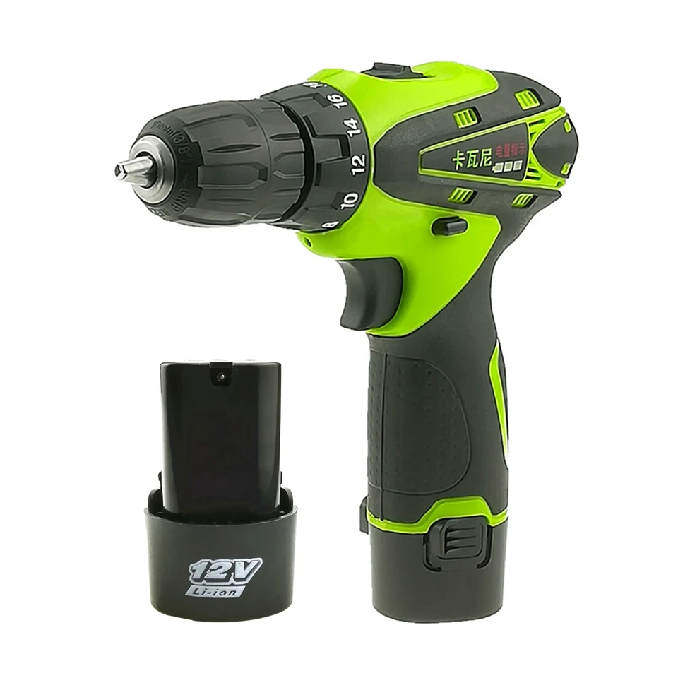 12V Electric Screwdriver Rechargeable Lithium Battery*2 Parafusadeira