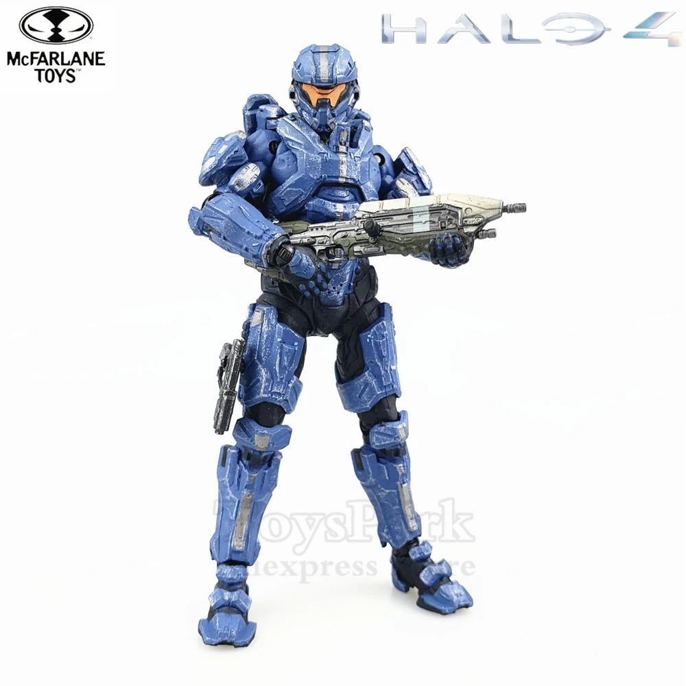 

Halo 4 Series 3 Spartan Thorne Gabriel 5" Action Figure Original Mcfarlane Figuras Toys Doll Collectible Loose