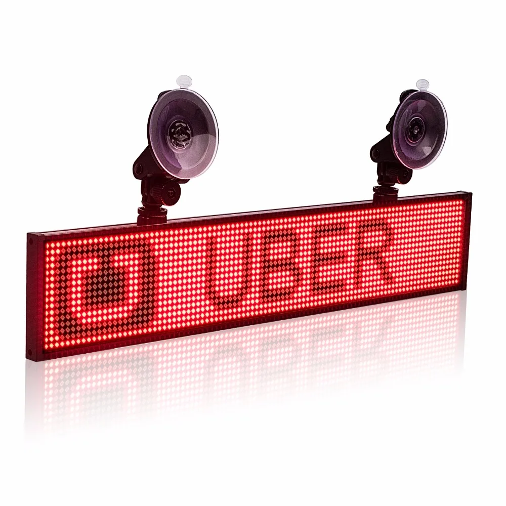 

12V P5 Car Uber Lyft Led Sign Multifunction Wifi Programmable Advertisement Scrolling Message Display Board Support 2-line Text