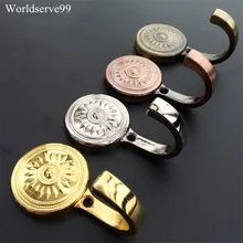 Новая занавеска с изображением подсолнечников из цинкового сплава, держатели с завязками на спине, круглые настенные крючки, вешалка, Декор для дома