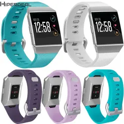 HIPERDEAL новый Smart замена Спортивные Силиконовый Браслет для часов Ремешок Для Fitbit ионной Горячие 17Dec22 Прямая поставка F