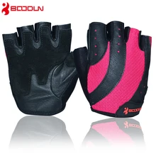 BOODUN спортивные перчатки для тяжелой атлетики, женские нескользящие летние перчатки для занятий фитнесом, женские тренировка фитнес Йога перчатки