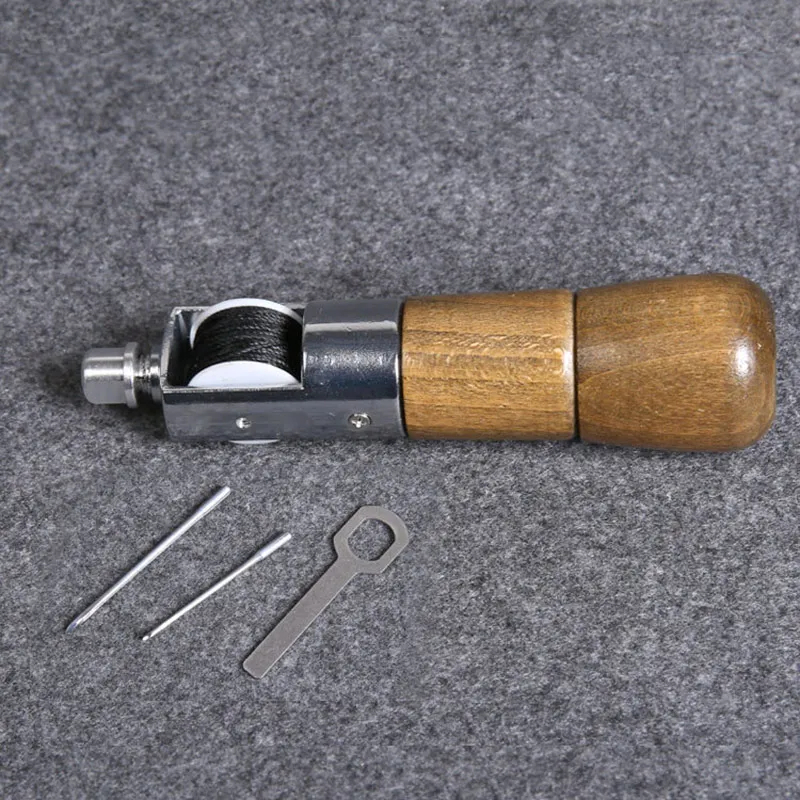 

Hot Leathercraft Sewing Stitching Awl Tool Kit DIY Craft Leather Canvas Bag Belt Repair Lockstitch Set XJS789
